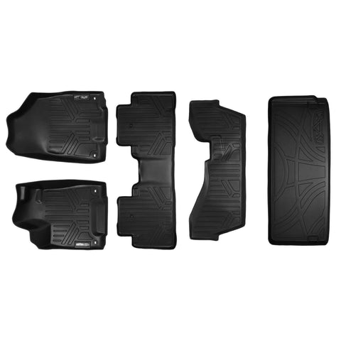 SMARTLINER Custom Fit Floor Liners For 2014-2020 Acura MDX with 2nd Row Bench Seat (No Hybrid)