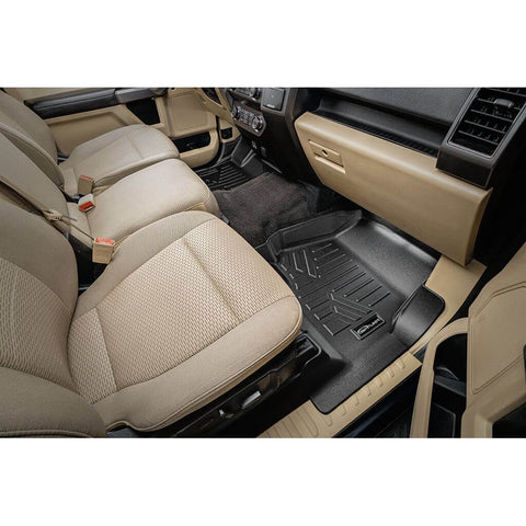SMARTLINER Custom Fit Floor Liners For 2015-2025 Ford F-150 SuperCab with 1st Row Bench Seat