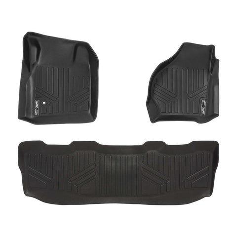 SMARTLINER Custom Fit Floor Liners For 1999-2007 Ford F-250 / F-350 / F-450 Super Duty Crew Cab