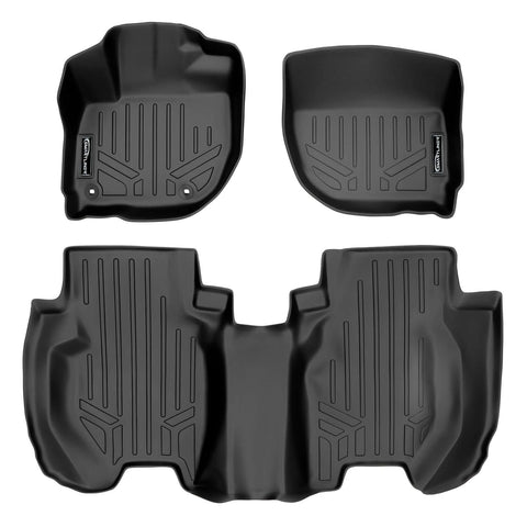 SMARTLINER Custom Fit Floor Liners For 2015-2021 Honda Fit