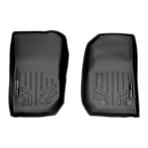 SMARTLINER Custom Fit Floor Liners For 2014-2018 Jeep Wrangler 2 Door Model Only (JK Old Body Style Only)