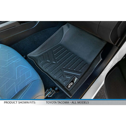 SmartCoverage™ Custom Fit Floor Liners For 2016-2017 Toyota Tacoma Double Cab