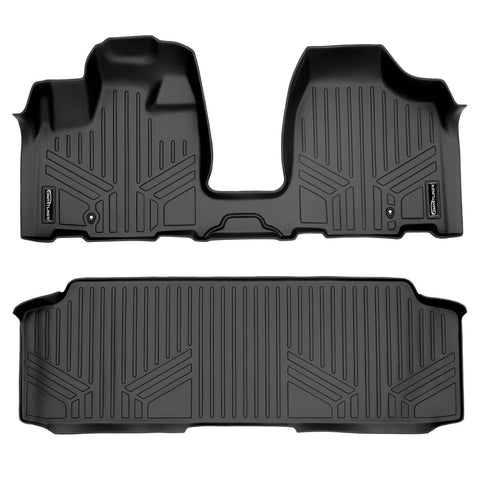 Smart Trim™ Custom Fit Floor Liners For 2013-2020 with 2nd Row Bench Seat and No Super Console