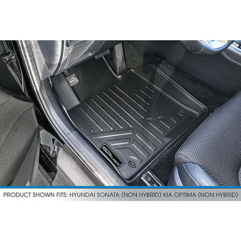 SMARTLINER Custom Fit Floor Liners For 2016-2019 Hyundai Sonata Hybrid