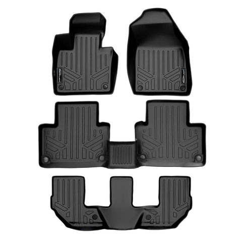 SMARTLINER Custom Fit Floor Liners For 2016-2020 Volvo XC90 Recharge (Only Plug-in Hybrid Models)