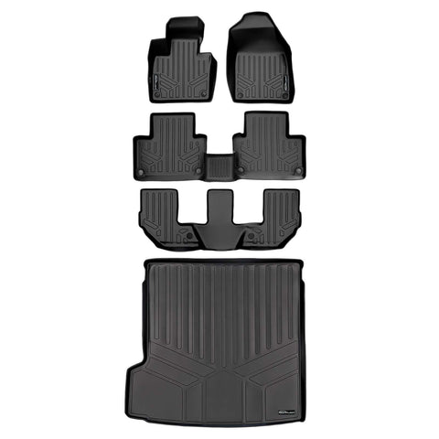 SMARTLINER Custom Fit Floor Liners For 2016-2020 Volvo XC90 Recharge (Only Plug-in Hybrid Models)