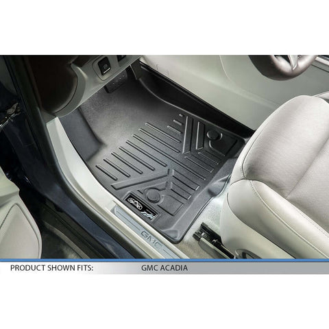 SMARTLINER Custom Fit Floor Liners For 2017-2023 GMC Acadia with 2nd Row Bucket Seats