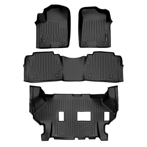 SMARTLINER Custom Fit Floor Liners For 17 18 Armada/11 13 Infiniti QX56/2014 2018 QX80