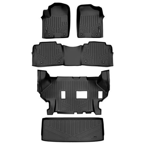 SMARTLINER Custom Fit Floor Liners For 17 18 Armada/11 13 Infiniti QX56/2014 2018 QX80