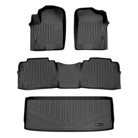 SMARTLINER Custom Fit Floor Liners For 17-18 Armada / 11-13 Infiniti QX56 / 2014-2018 QX80