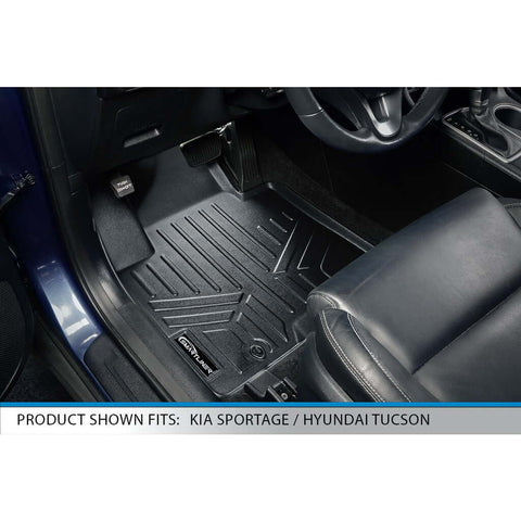SMARTLINER Custom Fit Floor Liners For 2019-2021 Hyundai Tucson (With hook retention)