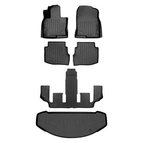 SMARTLINER Custom Fit Floor Liners For 2020-2023 Mazda CX-9 (6 Passenger Without CC)
