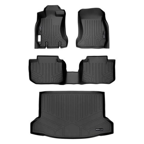SMARTLINER Custom Fit Floor Liners For 2013-2017 Subaru Crosstrek / XV Crosstrek