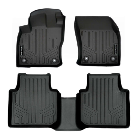 SMARTLINER Custom Fit Floor Liners For 2018-2024 Volkswagen Tiguan (7 Passenger)