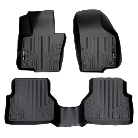 SMARTLINER Custom Fit Floor Liners For 2009-2017 Volkswagen Tiguan / 2018 Tiguan Limited