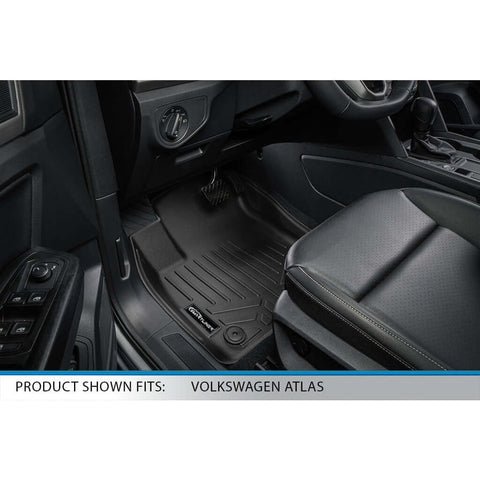 SMARTLINER Custom Fit Floor Liners For 2018-2025 Atlas (with 2nd Row Bench Seat)