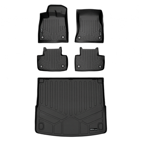 SMARTLINER Custom Fit Floor Liners For 2020-2025 Audi Q5 PHEV (Plug-In Hybrid Models)