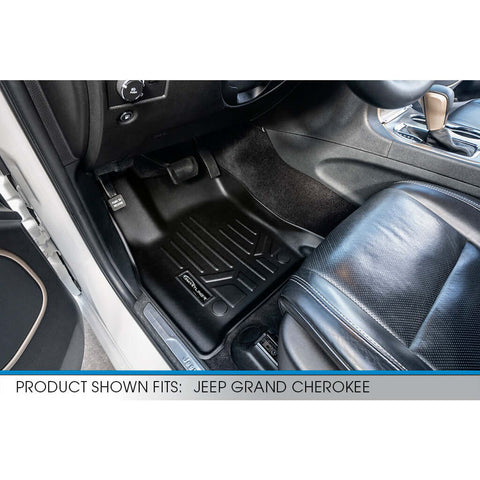 Smart Trim™ Custom Fit Floor Liners For 2016-2021 Jeep Grand Cherokee