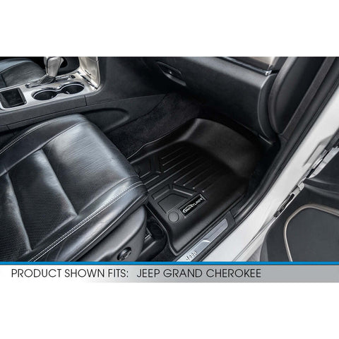 Smart Trim™ Custom Fit Floor Liners For 2016-2025 Dodge Durango (with 2nd Row Bench Seat)
