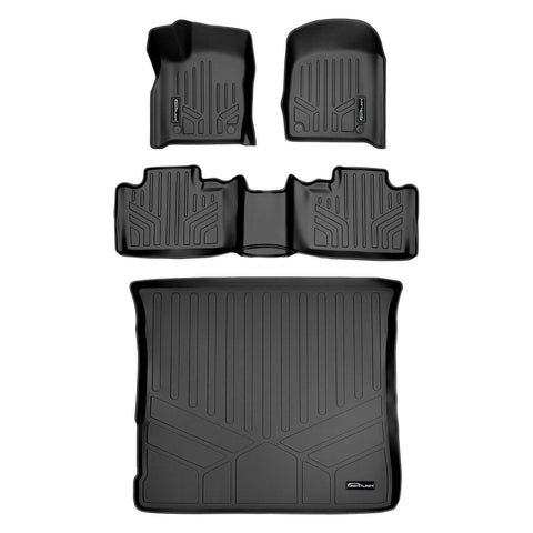 Smart Trim™ Custom Fit Floor Liners For 2016-2021 Jeep Grand Cherokee