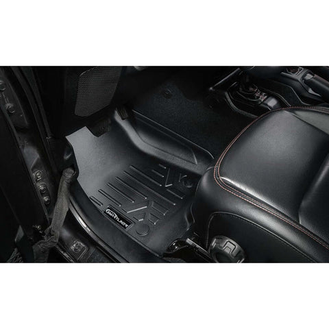 SMARTLINER Custom Fit Floor Liners For 2021-2025 Jeep Wrangler 4xe (Without Trail-Rail system)