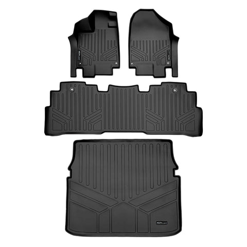 SMARTLINER Custom Fit Floor Liners For 2018-2025 Honda Odyssey