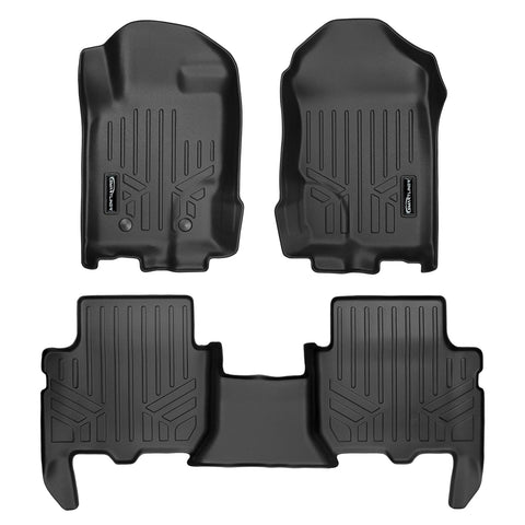 SMARTLINER Custom Fit Floor Liners For 2015-2017 Ford Everest