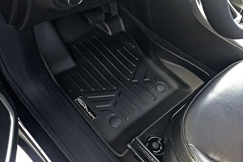 SMARTLINER Custom Fit Floor Liners For 2017-2025 Jeep Compass with Dual Driver Side Floor Hooks (New Body Style)