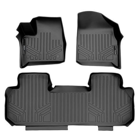 SMARTLINER Custom Fit Floor Liners For 2024-2026 GMC Acadia/Chevrolet Traverse/Buick Enclave with 2nd Row Bench Seats