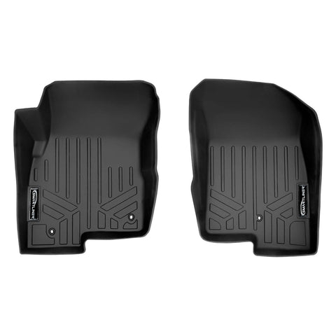 SMARTLINER Custom Fit Floor Liners For 2017 Jeep Patriot (with 1st Row Dual Driver Side Floor Hooks)
