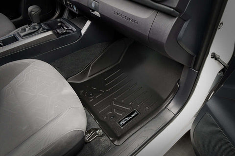 SmartCoverage™ Custom Fit Floor Liners For 2018-2023 Toyota Tacoma Double Cab (Automatic Transmission)