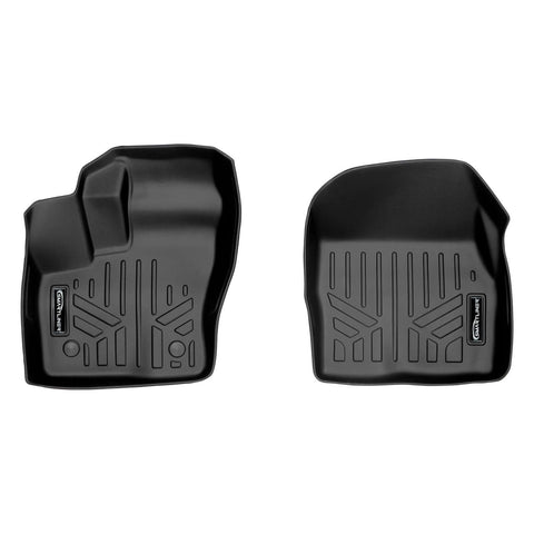 SMARTLINER Custom Fit Floor Liners For 2014-2021 Transit Connect With Carpet Flooring (Short Wheelbase)