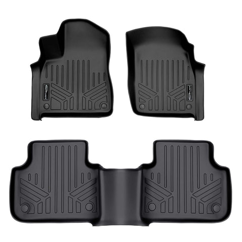 SMARTLINER Custom Fit Floor Liners For 2019 - 2025 Audi Q8 / 2024 - 2025 Q8 Sportback E-Tron