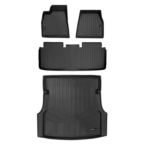 SMARTLINER Custom Fit Floor Liners For for 2015-2016 Tesla Model S