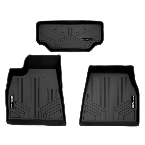 SMARTLINER Custom Fit Floor Liners For for 2017-2020 Tesla Model S