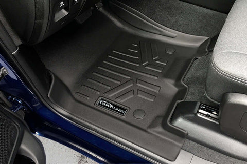 SmartCoverage™ Custom Fit Floor Liners For 2019 - 2024 Ram 1500 Crew Cab with Rear Underseat Storage Box