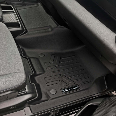 SmartCoverage™ Custom Fit Floor Liners For 2019-2024 Ram 1500 Quad Cab with Front Row Bench Seat Only (No Optional Underseat Storage)