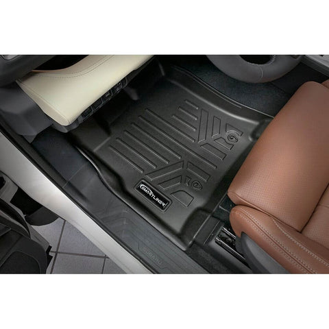 Smart Trim™ Custom Fit Floor Liners For 2019-2025 Subaru Ascent with 2nd Row Bucket Seats and No Subwoofer in the Cargo Area