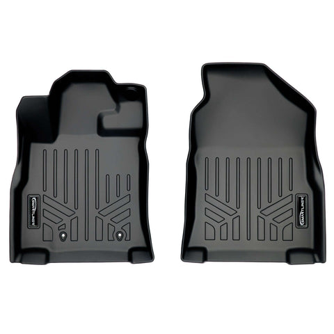 Smart Trim™ Custom Fit Floor Liners For 2019-2025 Subaru Ascent with 2nd Row Bench Seat and With Subwoofer in the Cargo Area