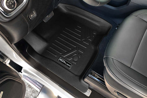 SMARTLINER Custom Fit Floor Liners Compatible With 2020-2025 Chevrolet Silverado 2500 HD | 3500 HD (Double Cab|Carpeted Flooring|1st Row Bucket Seats|without 2nd Row Underseat Storage)