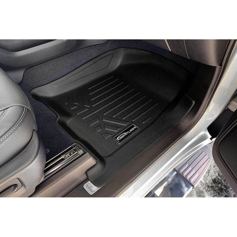 SMARTLINER Custom Fit Floor Liners Compatible With 2020-2025 Chevrolet Silverado 2500 HD | 3500 HD (Crew Cab|Carpeted Flooring|1st Row Bench Seat|Without Over the Hump Coverage|without 2nd Row Underseat Storage)