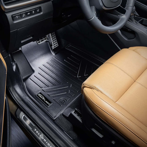 SMARTLINER AUTO™ Custom Fit Floor Liners For 2020-2025 Kia Telluride with 2nd Row Bucket Seat No Center Console with in between Coverage