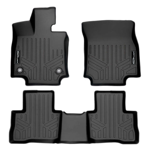 SMARTLINER Custom Fit Floor Liners For 2021-2025 Toyota RAV4 Prime (Without Subwoofer in Cargo Area)
