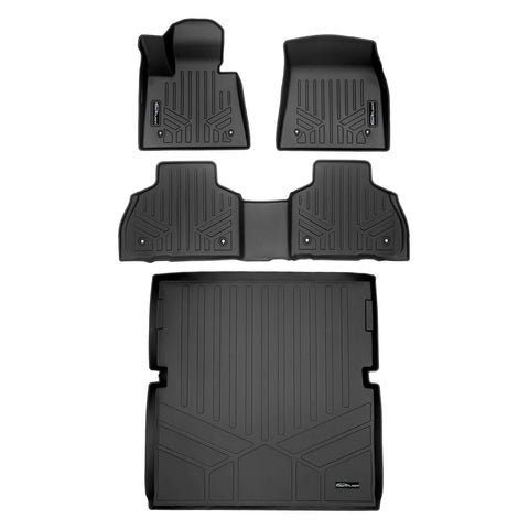 SMARTLINER Custom Fit Floor Liners For 2021-2025 BMW Alpina XB7 (2nd Row Bench)