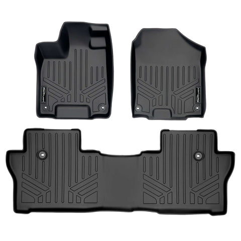SMARTLINER Custom Fit Floor Liners For 2019-2025 Honda Passport
