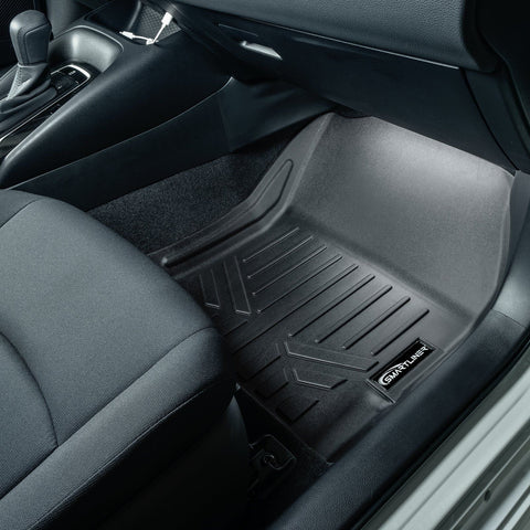 SMARTLINER Custom Fit Floor Liners For 2019-2025 Toyota Corolla Hatchback (No Tire Repair Kit)