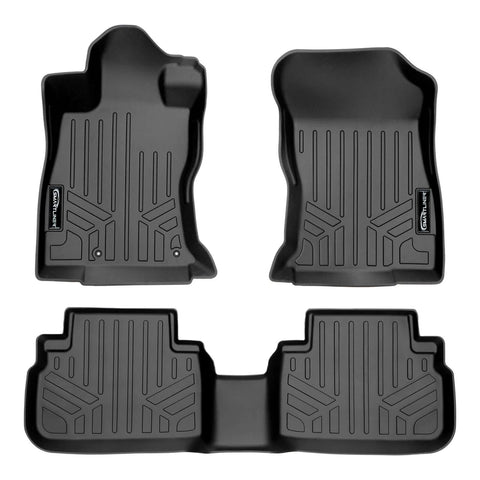 SMARTLINER Custom Fit Floor Liners For 2019-2024 Subaru Forester With or Without Subwoofer