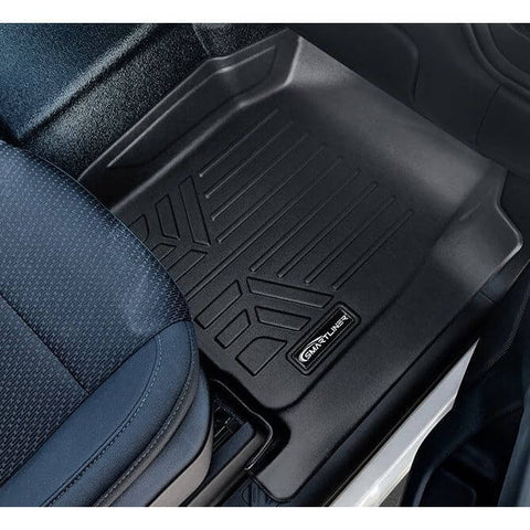 SMARTLINER Custom Fit Floor Liners Compatible With 2020-2025 Chevrolet Silverado 2500 HD | 3500 HD /  GMC Sierra 1500 (Regular Cab|Without Over the Hump Coverage)