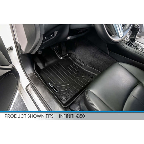 SMARTLINER Custom Fit Floor Liners For 2018-2025 Infiniti Q50 (With Spare Tire)