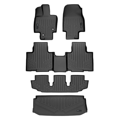 SMARTLINER Custom Fit Floor Liners For 2020-2025 Toyota Highlander Hybrid